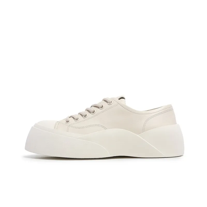 CERRUTI 1881 Platform Shoes Women's Ecru-0