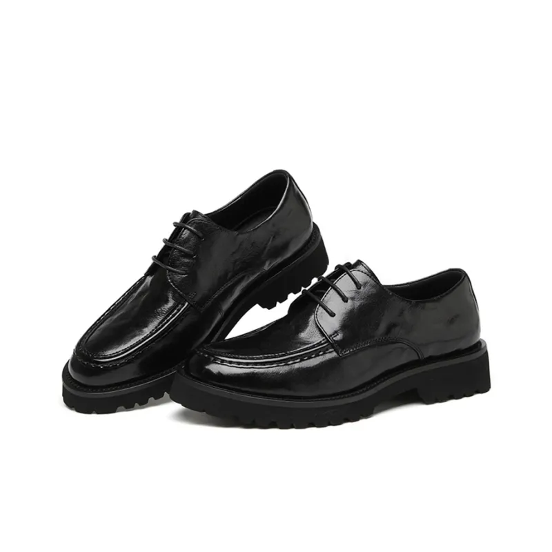 YEDANI Dress Shoes 4cm Men's Black-3