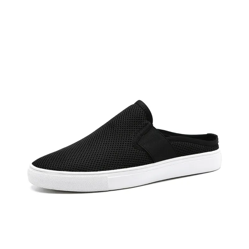 YEDANI Wrap toe Slippers Men's Black-1