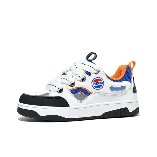 Pepsi Skateboard Shoes Unisex Low-Top