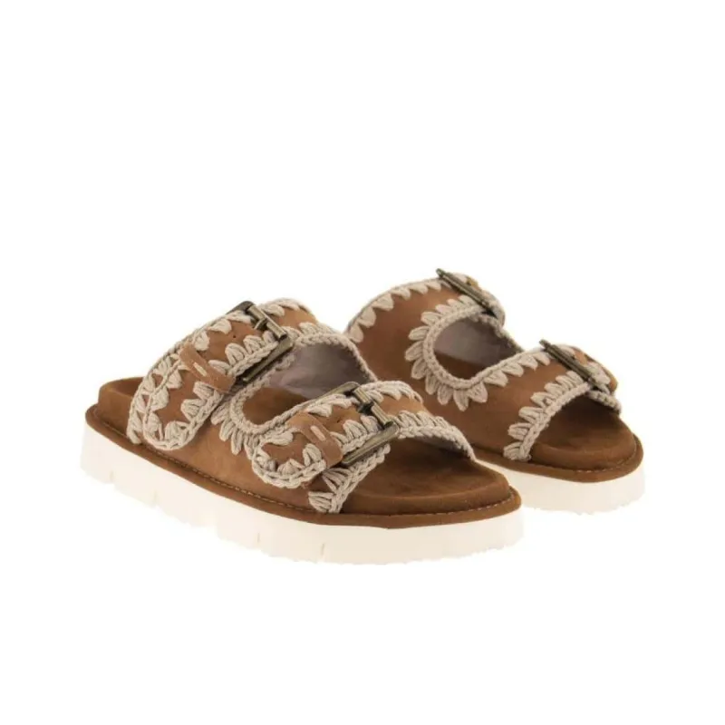 Mou Bio Crochet-stitch Sandals-3
