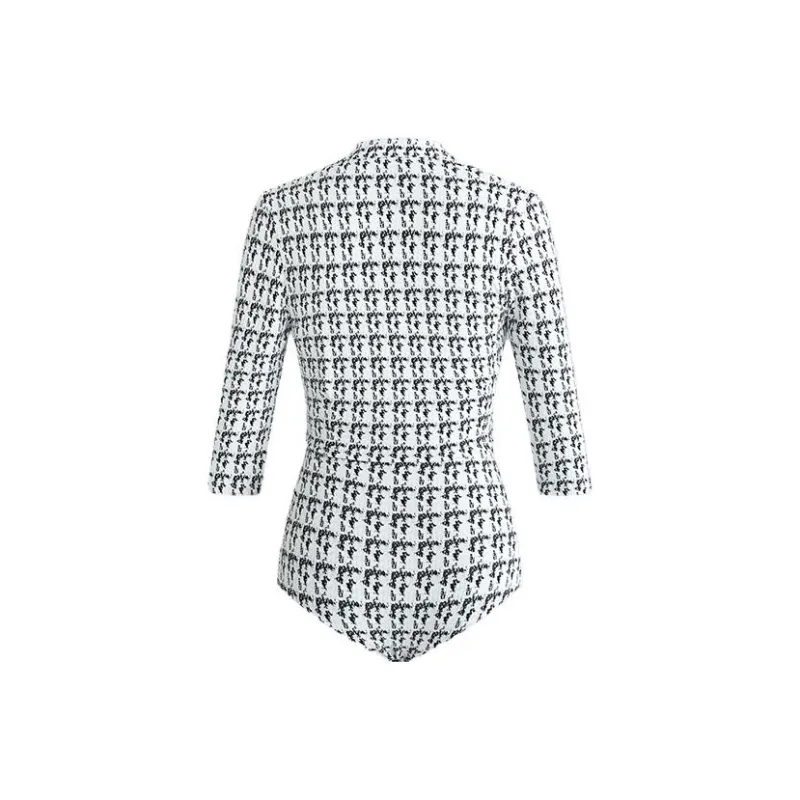 BALNEAIRE Two Piece Swimsuits Women's Modern Black White-1