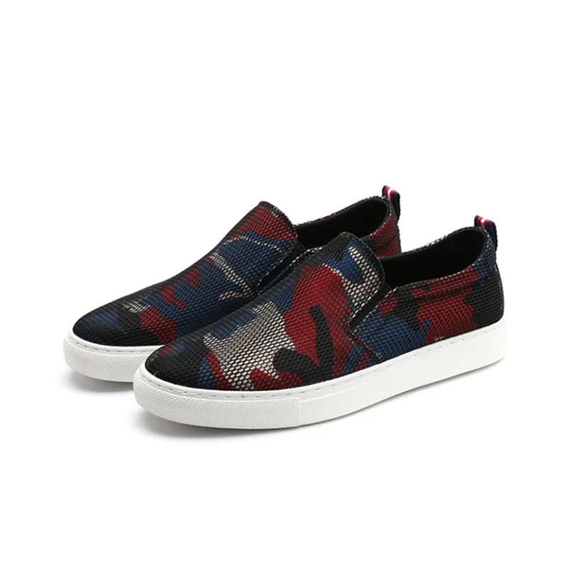 YEDANI Anti Slip Wear Resistant Low Top Canvas Shoes Men's Black-2