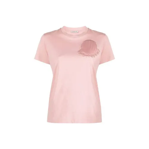 Moncler T-Shirts Women's Pink