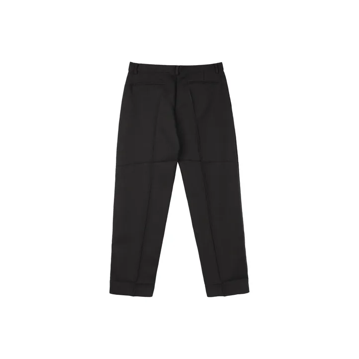 CROQUIS Casual Pants Unisex 409 Black Navy Blue-1