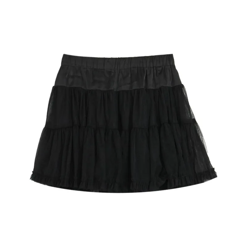 SETIROM Casual Short Skirts Women's Black-1