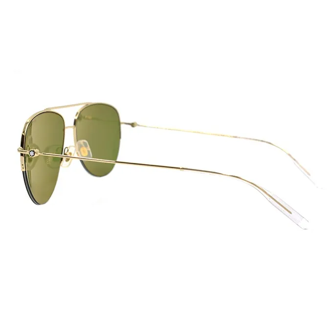 MONTBLANC Alloy Aviator Sunglasses Men's-2