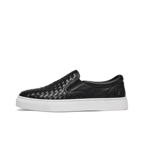 Oak Elephant Low-Top Loafers Men's White Base