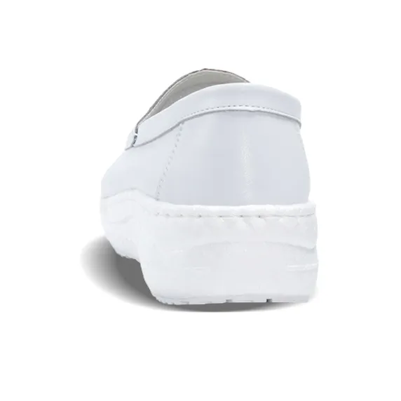 Cherry Blossoms Loafers Women's White-3