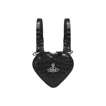 Vivienne Westwood Calfskin Backpack Mini Women's Black