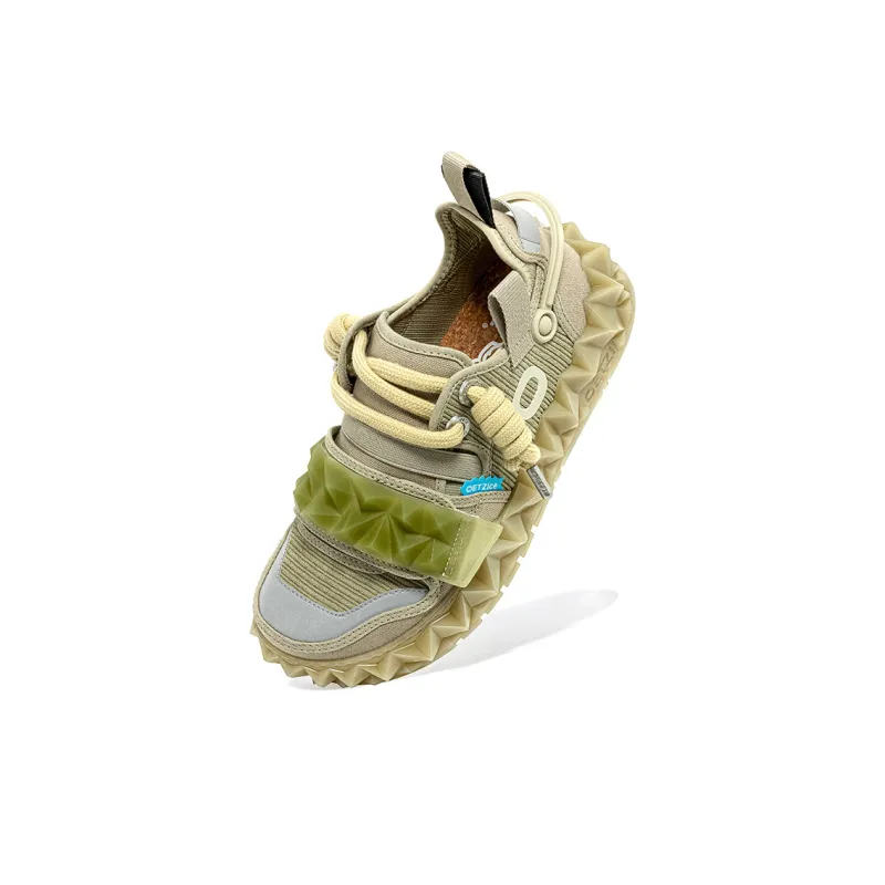 OETZI Ice Mountain Series 1 Skateboard Shoes Unisex Low Top Green-3