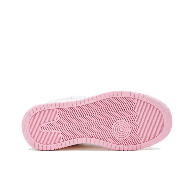 Cabbeen Slip-Resistant Low-Top Skateboard Shoes Women's Pink-3