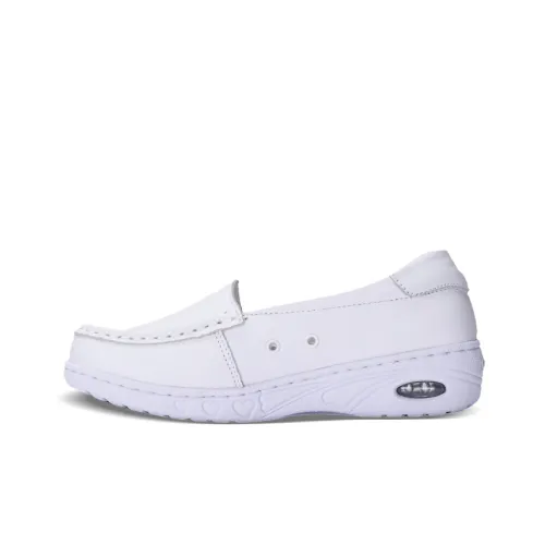 Cherry blossoms Loafers Women's Low-Top White