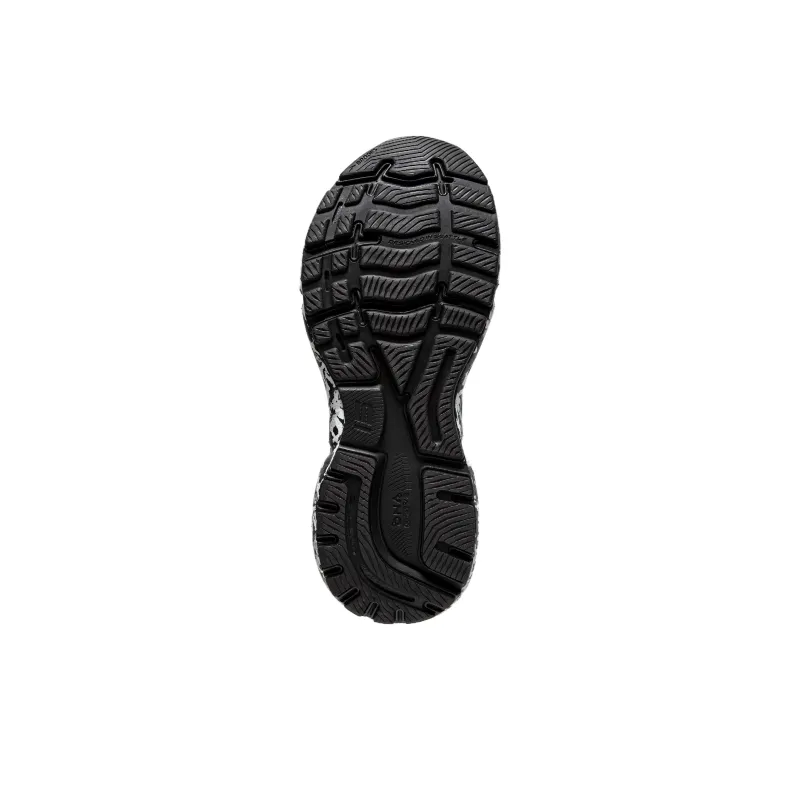 Brooks Ghost 15 Cushioning Wear Resistant Low Top Running Shoes Men's Black-5