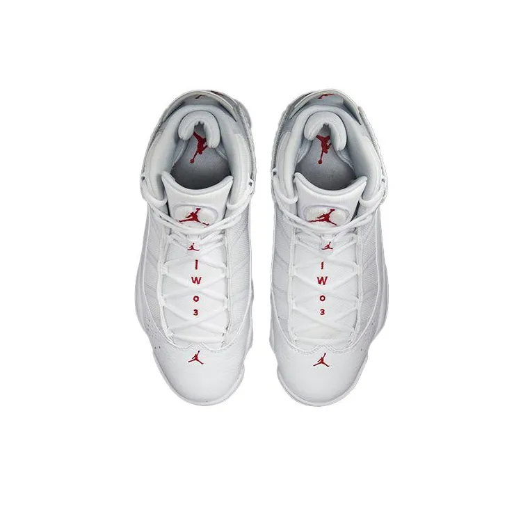 Jordan 6 Rings White Red Sole-3