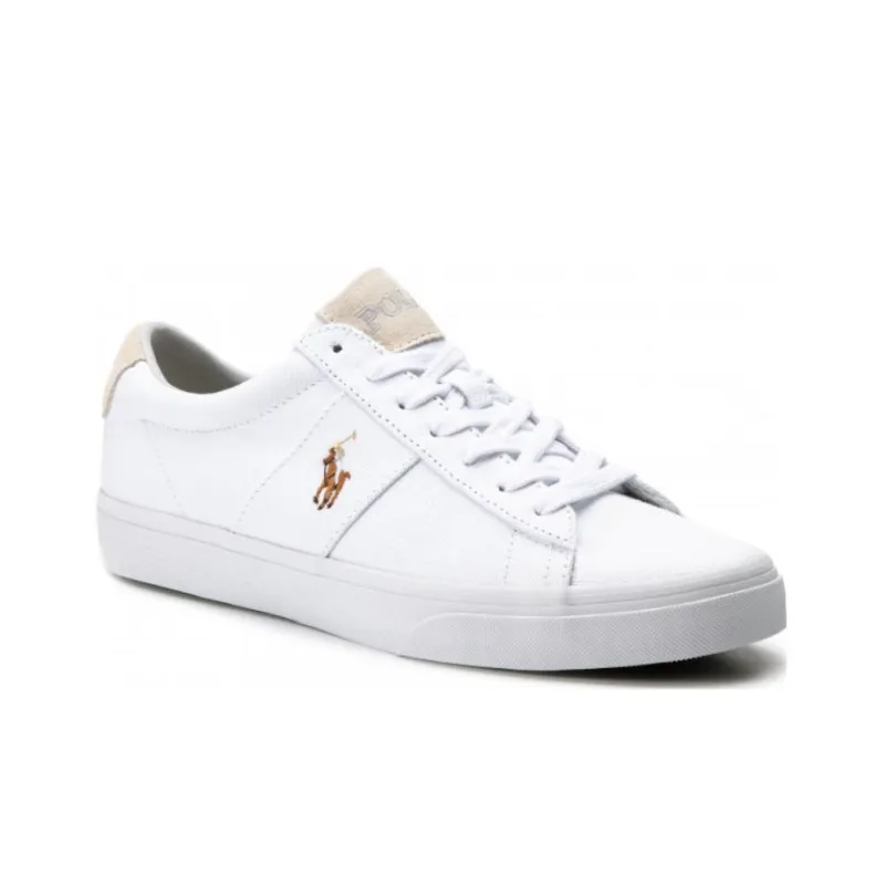 Polo Ralph Lauren Low Top Casual Shoes Men's White-1