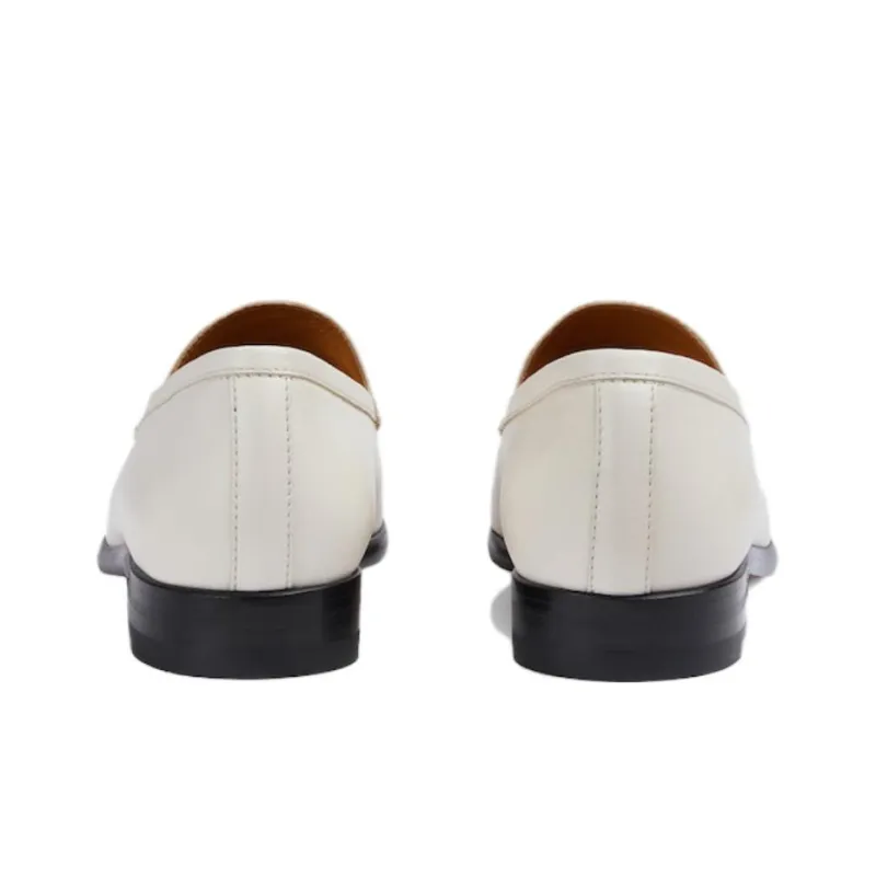 GUCCI Jordaan Loafers Women's White-3