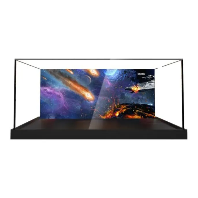 KGBOX Asoka. Tata T 6 Jedi Shuttle Acrylic Dust Resistant Display Case With Dust Cover Model Accessories-2