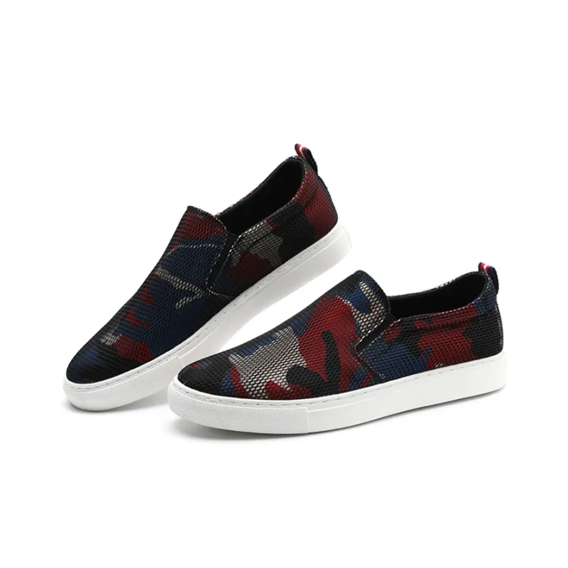 YEDANI Anti Slip Wear Resistant Low Top Canvas Shoes Men's Black-3