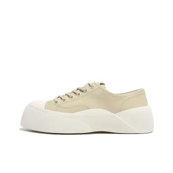 CERRUTI 1881 Platform Shoes Women's Beige Yellow