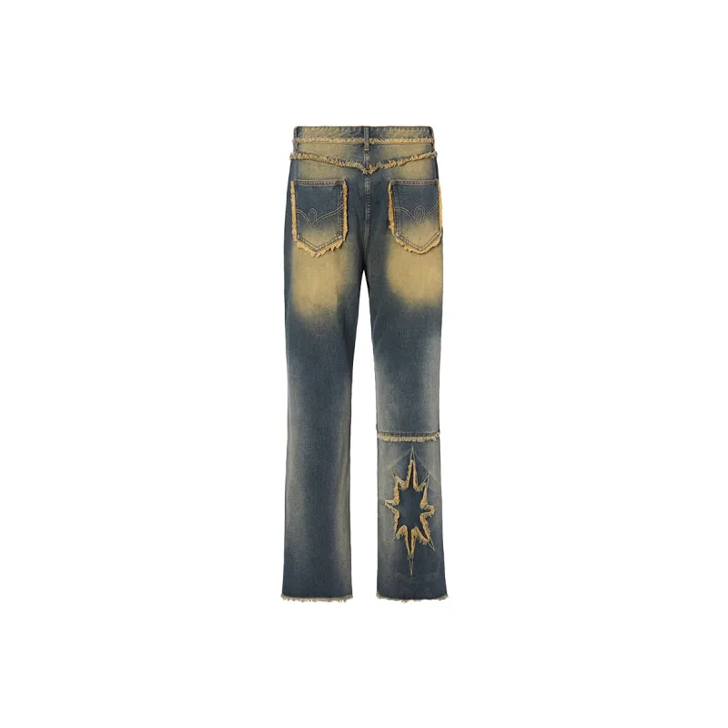 ROCAWEAR Jeans Unisex Yellow Mud-1
