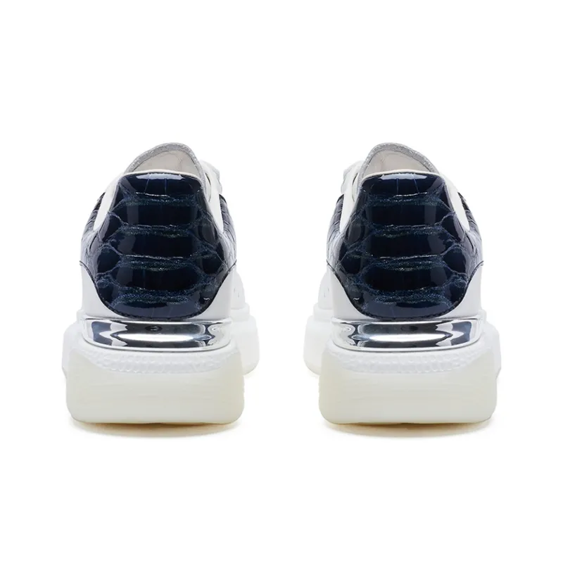 CERRUTI 1881 Stylish Skateboarding Shoes Women's Dark Blue-2