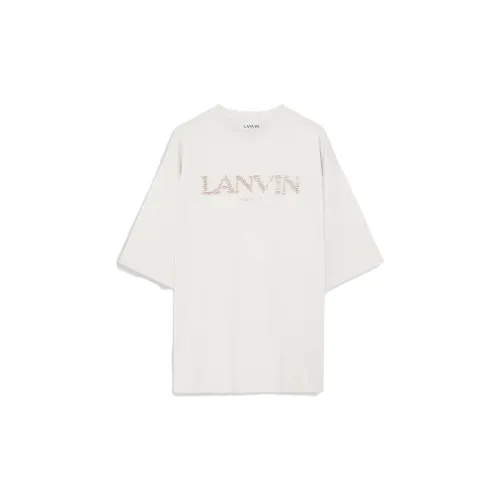 Lanvin T-Shirts Men Light Beige