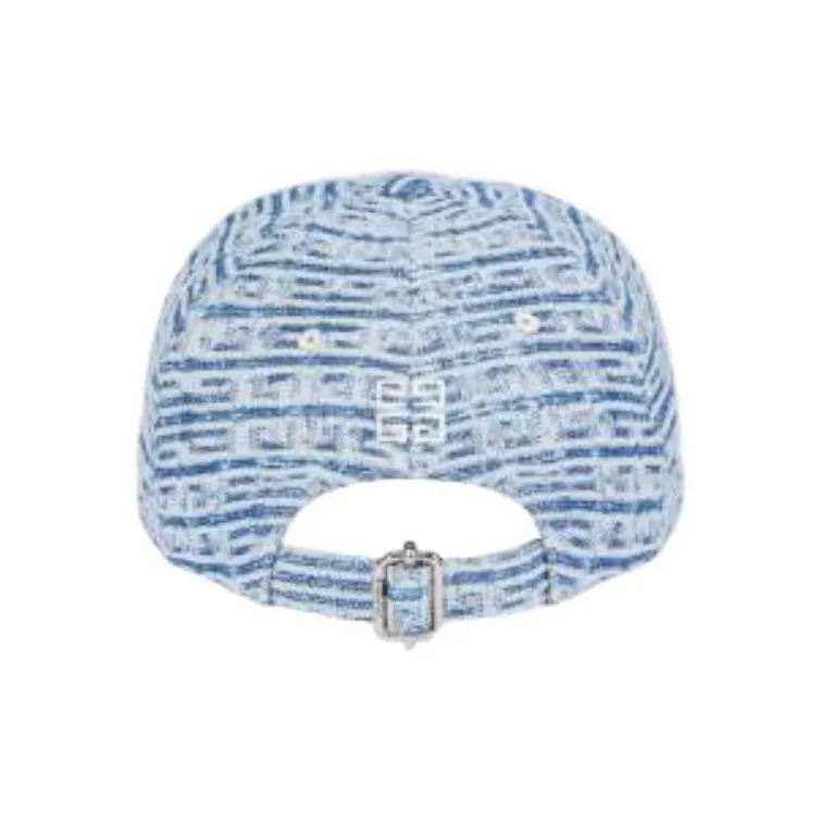 Givenchy 4G Logo Denim Baseball Cap-3