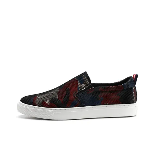 YEDANI Anti-Slip Wear-Resistant Low-Top Canvas Shoes Men's Black