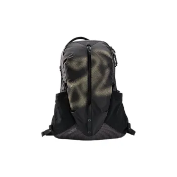 Arcteryx SYSTEM_A Nylon Backpack Unisex Black & Sand Yellow