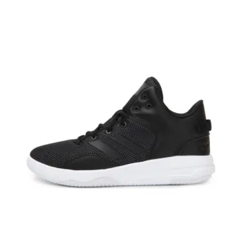 Adidas Neo Cf Revival Mid Non-slip Breathable And Wear-resistant Low-Top Skateboard Shoes Men's Black White