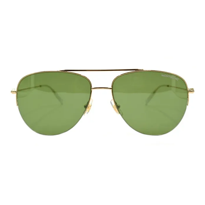 MONTBLANC Alloy Aviator Sunglasses Men's-1