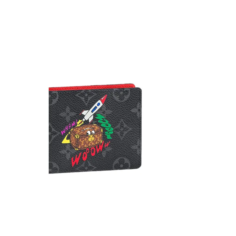 LOUIS VUITTON Multiple Monogram Canvas Wallet, Card Holder, Wallet Men's-4