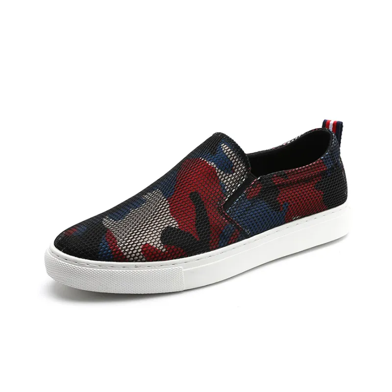 YEDANI Anti Slip Wear Resistant Low Top Canvas Shoes Men's Black-1