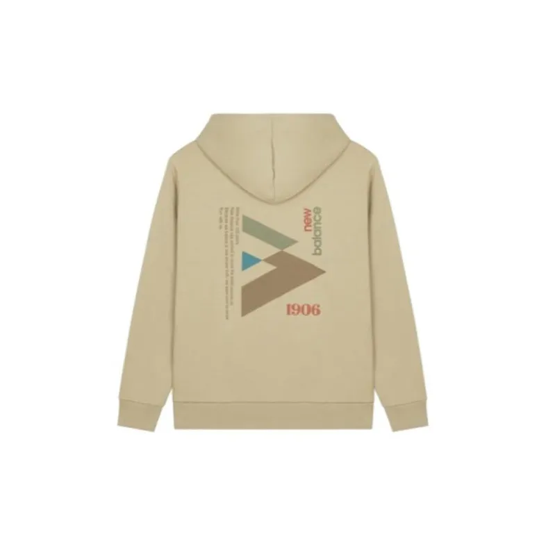 New Balance Sweatshirts Unisex Beige Yellow-1