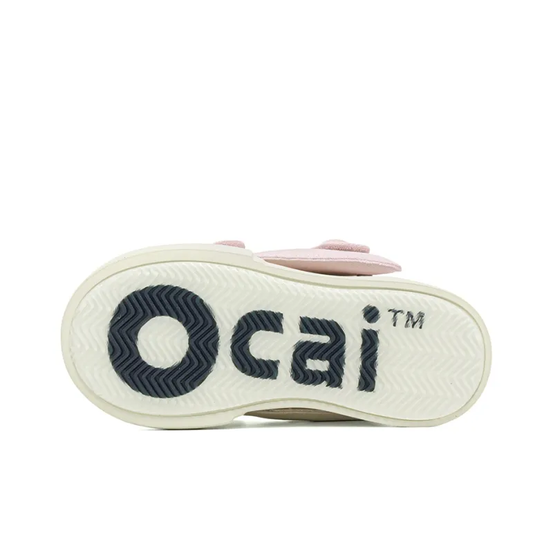 Umamiism x Ocai Dream Pink Wear resistant And Lightweight Low Top Canvas Shoes Unisex Light Pink-3