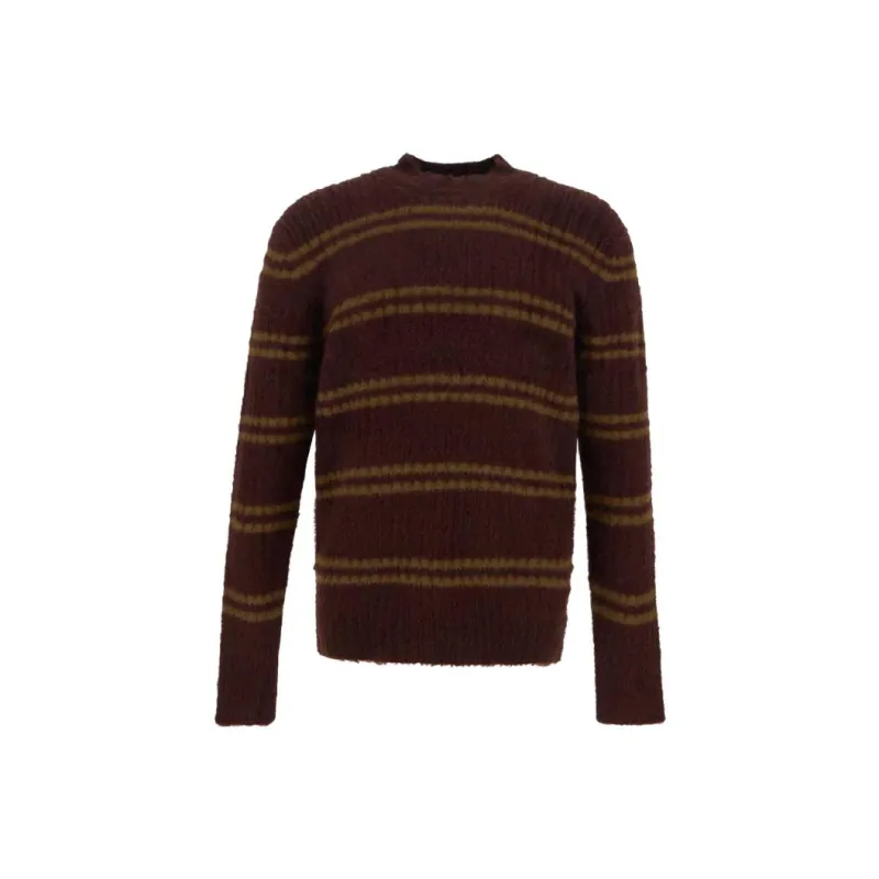 Jacquemus Fluffy Striped Sweater-1