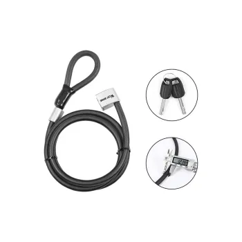 WEST BIKING Bicycle Lock Anti Theft Cable Lock