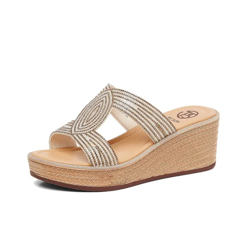 PT'SON Slide Slippers 6.3cm Women's-3