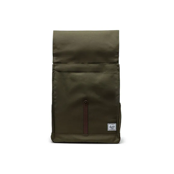 Herschel Recycled Material Backpack Regular Unisex Evergreen Ivy Green-1