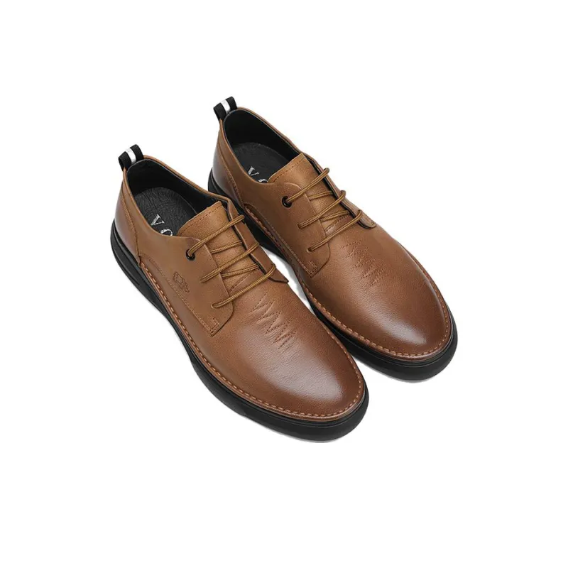 VOLO Dress Shoes Men Low Top Black/Brown/Earth Yellow-14
