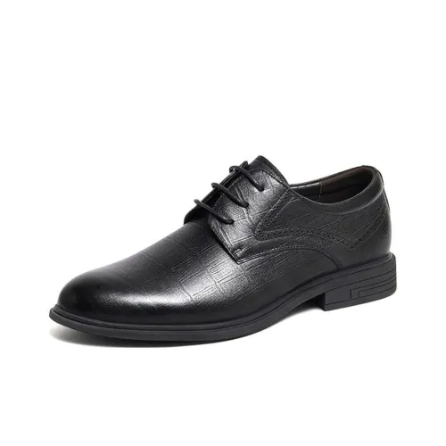 CAMEL Dress Shoes Men Low-Top