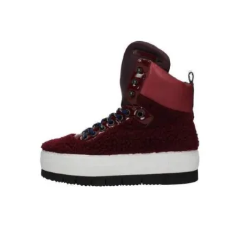 PHILIPPE MODEL Adele High-Top Skateboard Shoes Women's Red