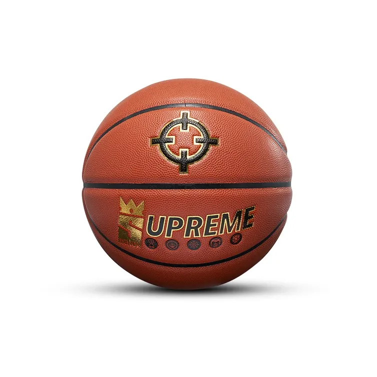 RIGORER Microfiber Leather Basketball Brown Size 7 Ball Training Competition Unisex-2