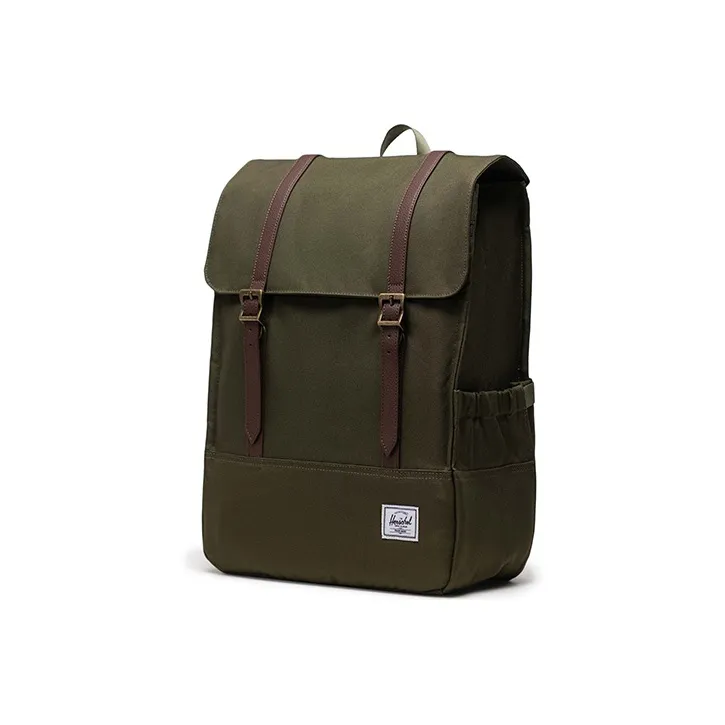 Herschel Recycled Material Backpack Regular Unisex Olive Green-3
