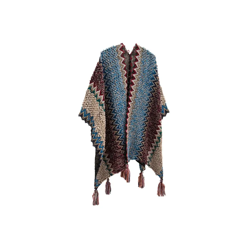 BAIJUAN Shawls Women's-6