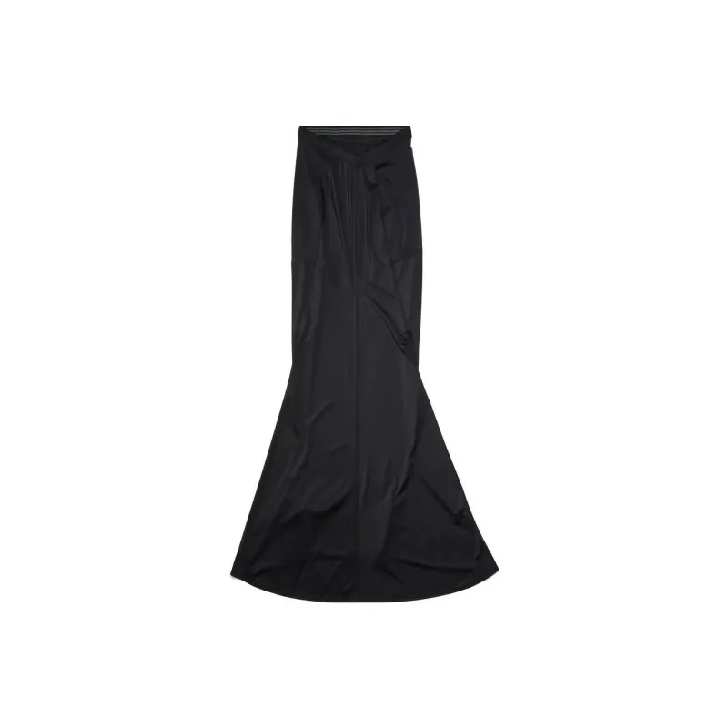 Balenciaga Sporty B Curved Hem Maxi Skirt-1