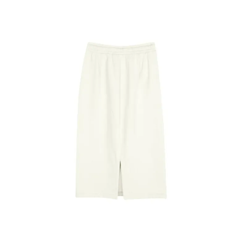 Skechers Casual Long Skirts Women's Marshmallow White-1