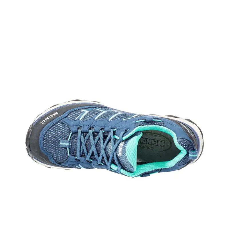 MEINDL Activo Sport Lady GTX Cushioning Wear-Resistant Low-Top Outdoor Shoes Women's Blue-2