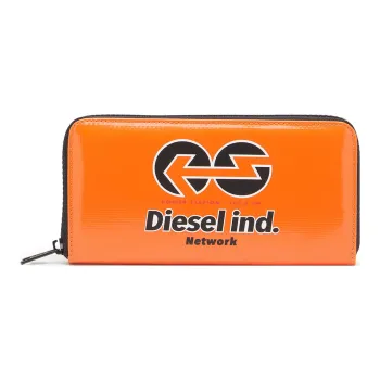 DIESEL PVC Wallet Regular Men's Orange